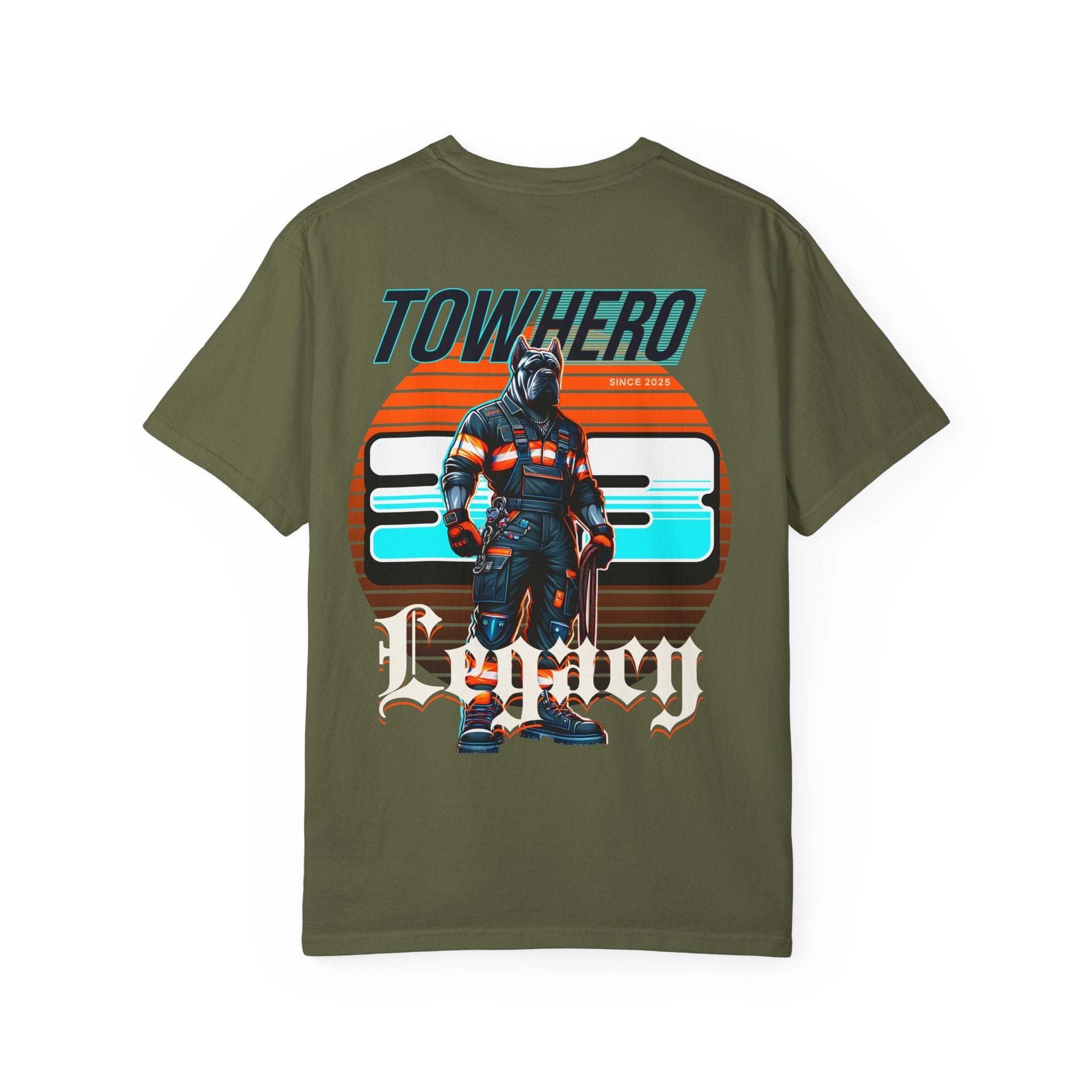 Heroic Unisex Garment-Dyed T-Shirt - Gaming Vibe, Casual Apparel, Gift for Gamers, Trendy Streetwear, Unique Graphic Tee
