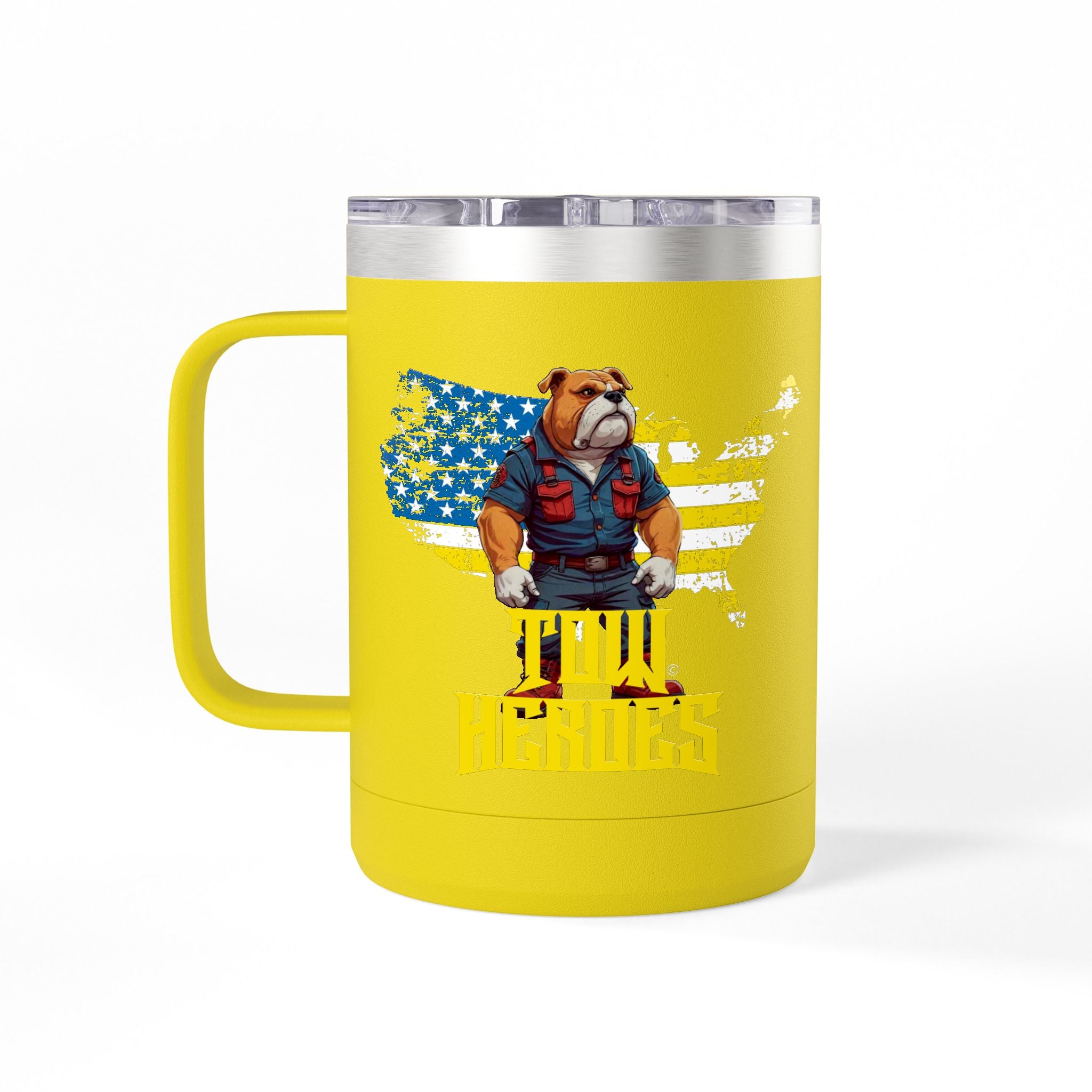 Sunny Morning Coffee Mug Tumbler - Brighten Your Day, Travel Coffee Cup, Gift for Coffee Lovers, Double-Wall Travel Mug, Birthday Gift