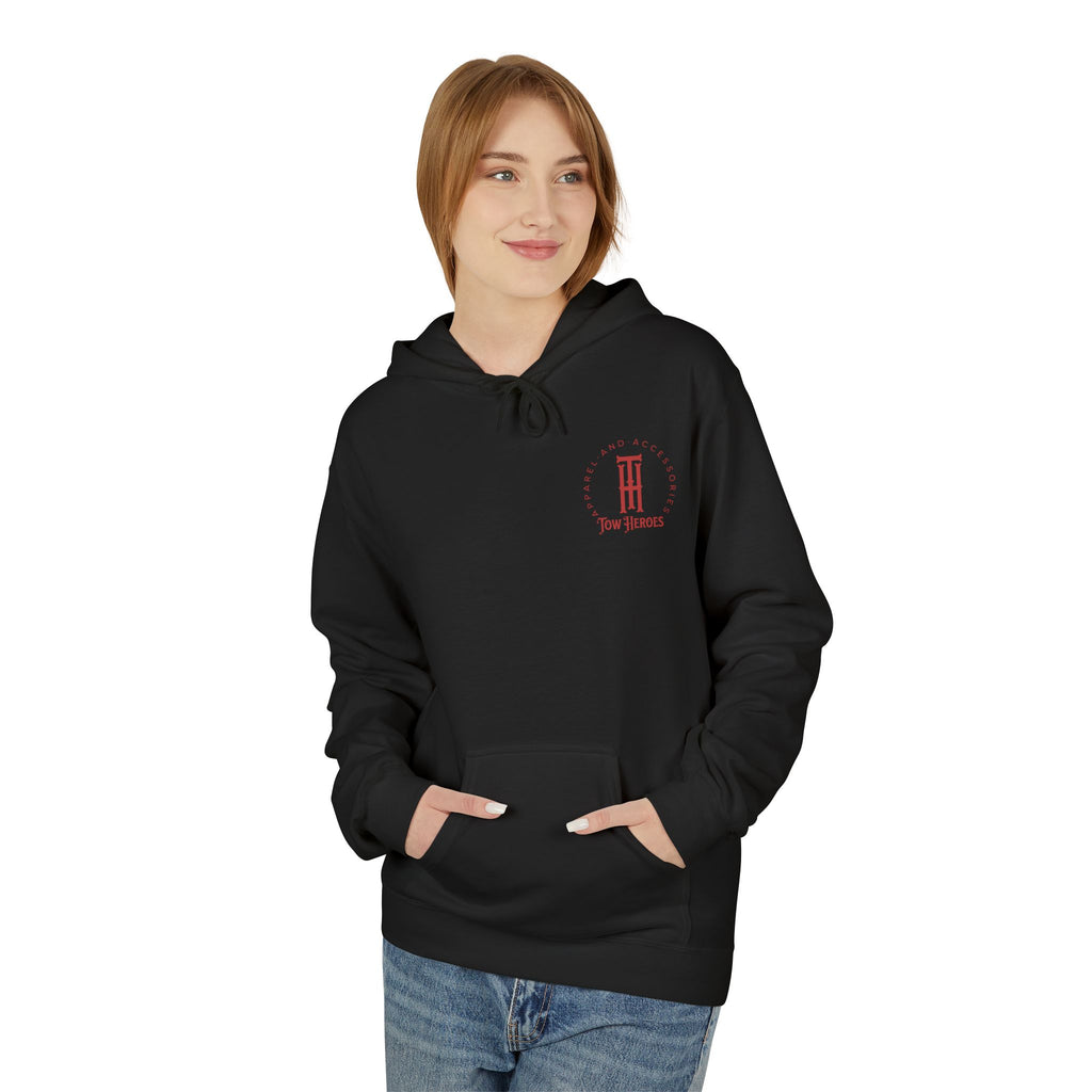 Bulldog Graphic Hoodie, Unisex Midweight Fleece, Animal Lover Gift, Sports Fan Apparel, Casual Streetwear