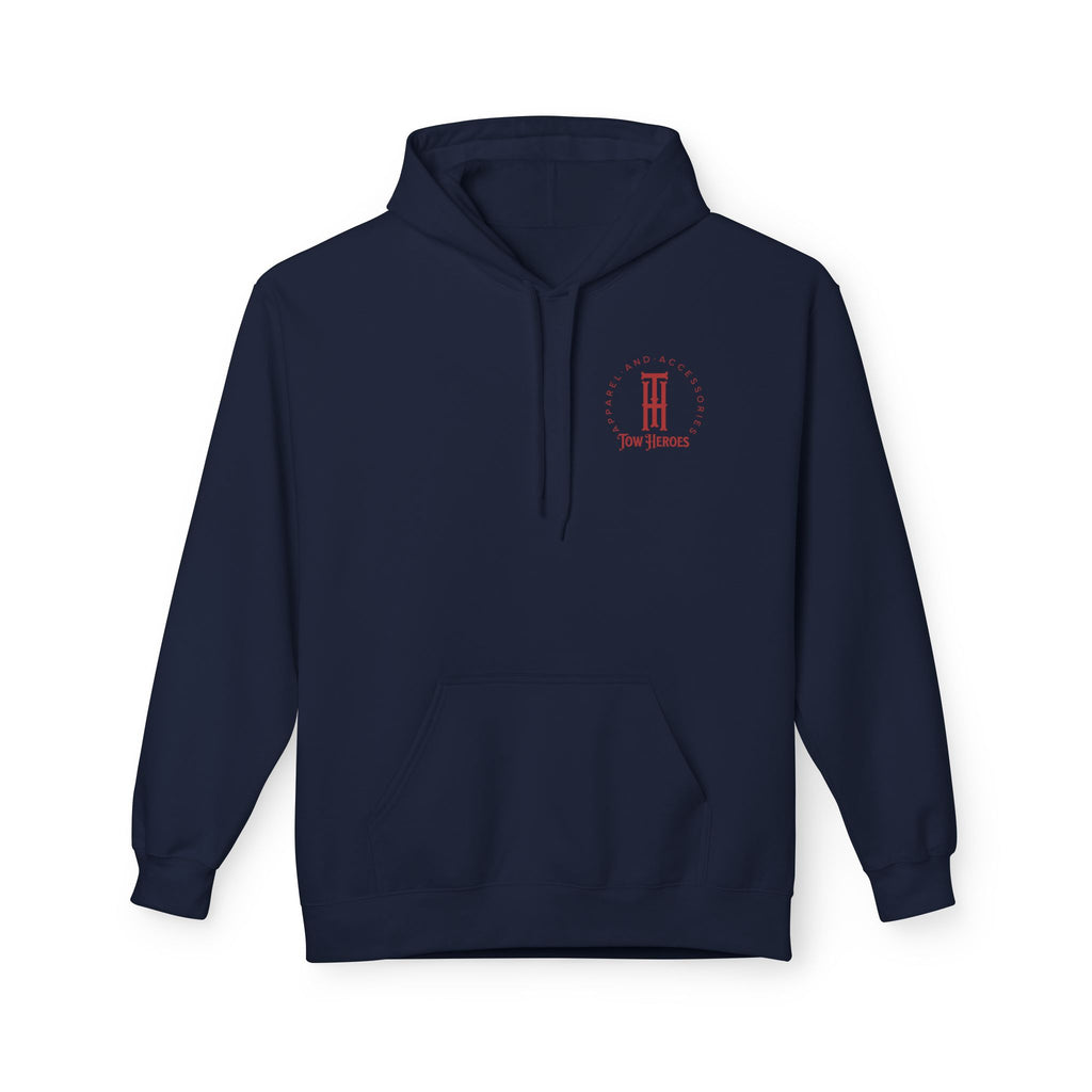Bulldog Graphic Hoodie, Unisex Midweight Fleece, Animal Lover Gift, Sports Fan Apparel, Casual Streetwear