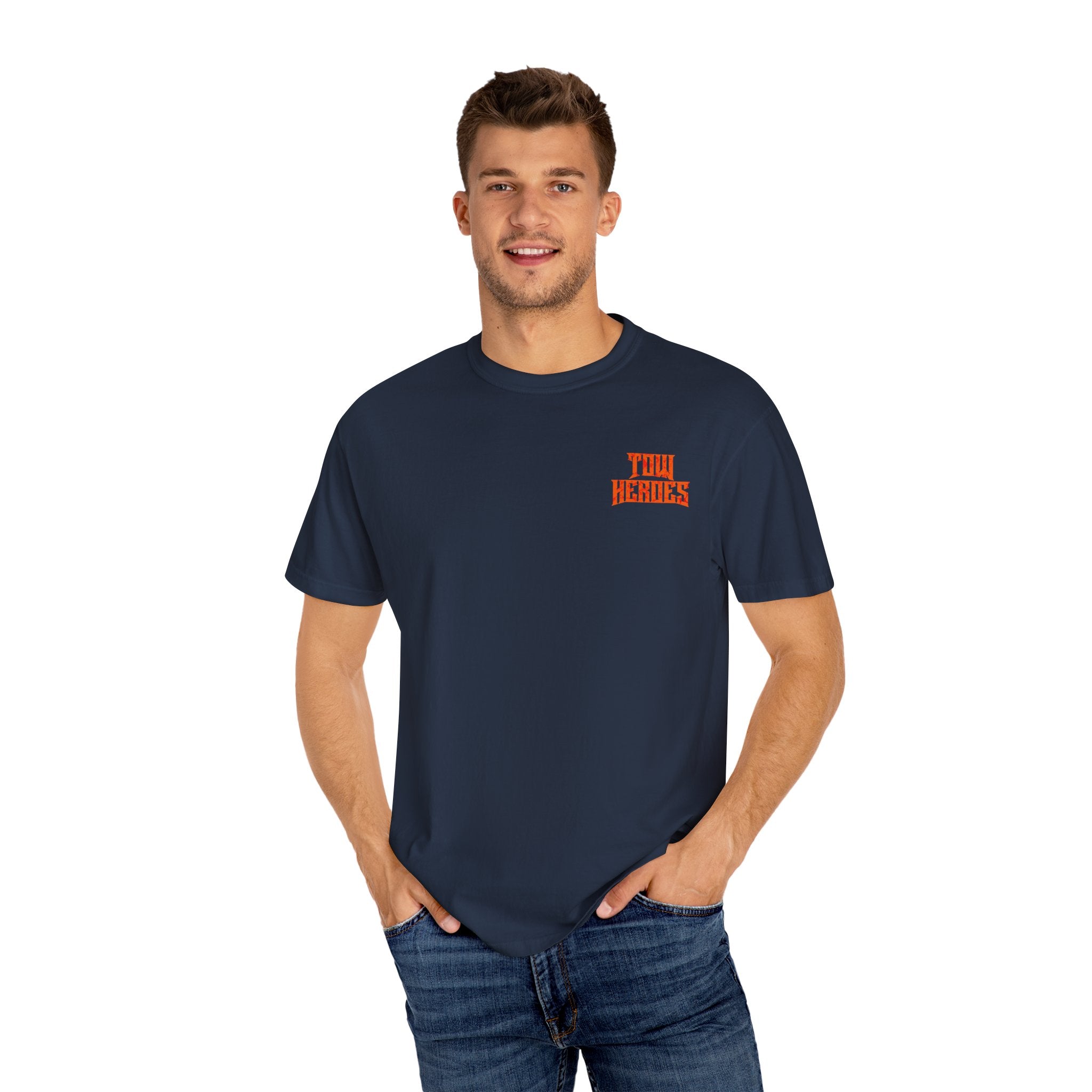 Heroic Dan and Son T-shirt - Vintage Graphic Tee, Casual Wear for Kids, Fun Gift for Birthdays, Superhero Themed Apparel, Everyday Style