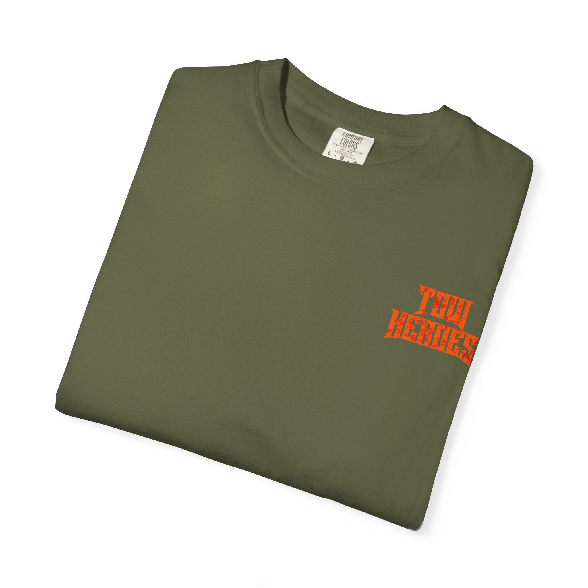 Heroic Unisex Garment-Dyed T-Shirt - Gaming Vibe, Casual Apparel, Gift for Gamers, Trendy Streetwear, Unique Graphic Tee