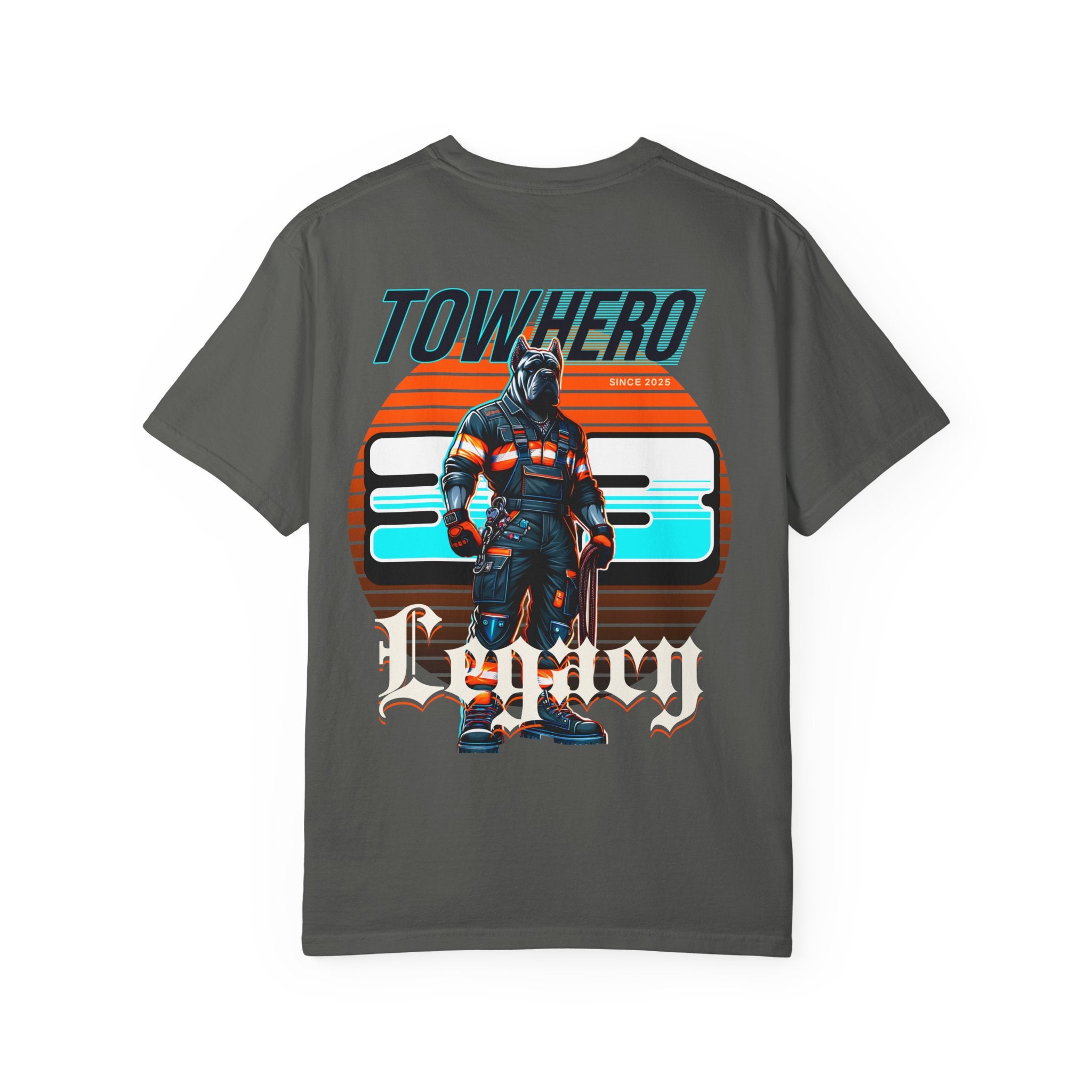 Heroic Unisex Garment-Dyed T-Shirt - Gaming Vibe, Casual Apparel, Gift for Gamers, Trendy Streetwear, Unique Graphic Tee