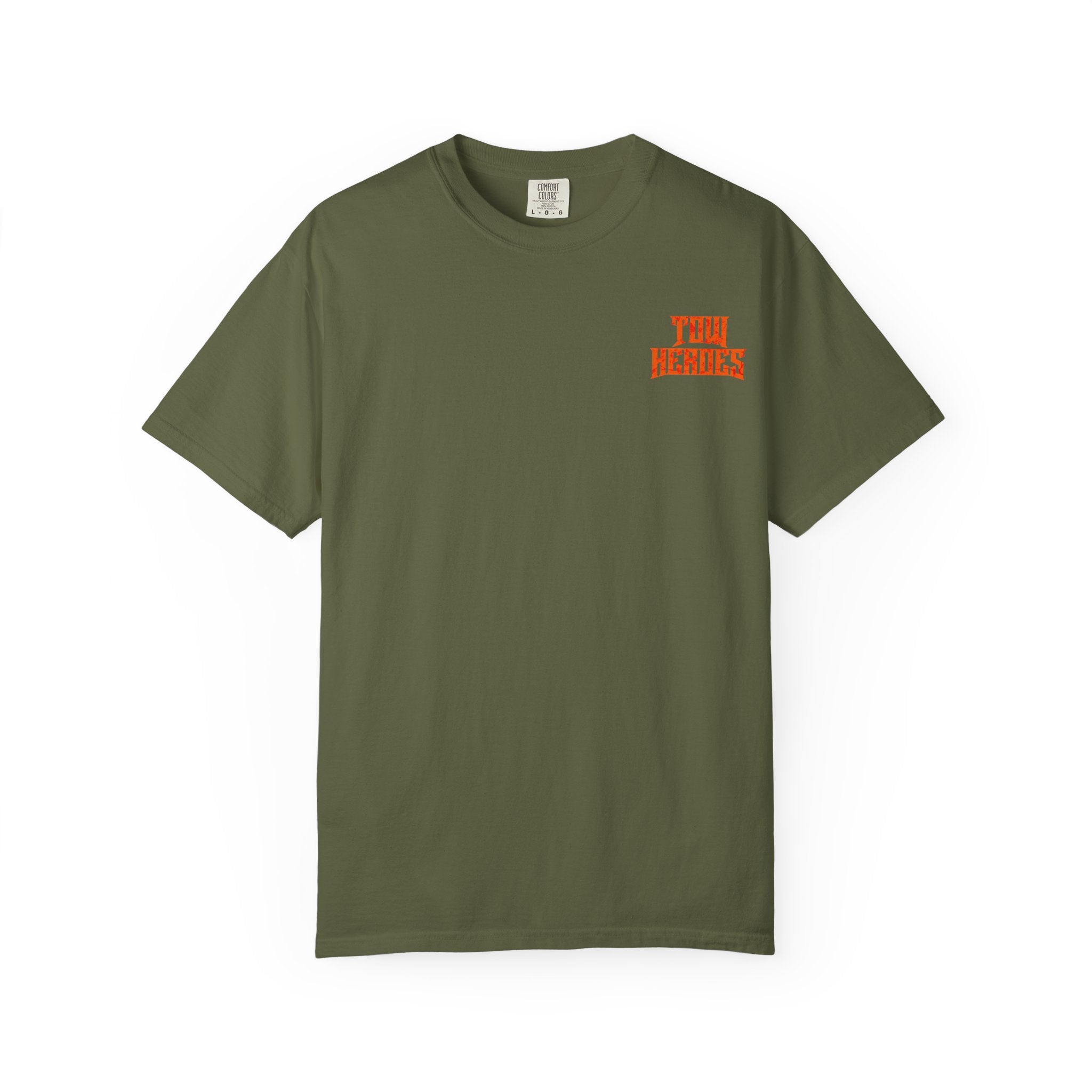 Heroic Unisex Garment-Dyed T-Shirt - Gaming Vibe, Casual Apparel, Gift for Gamers, Trendy Streetwear, Unique Graphic Tee