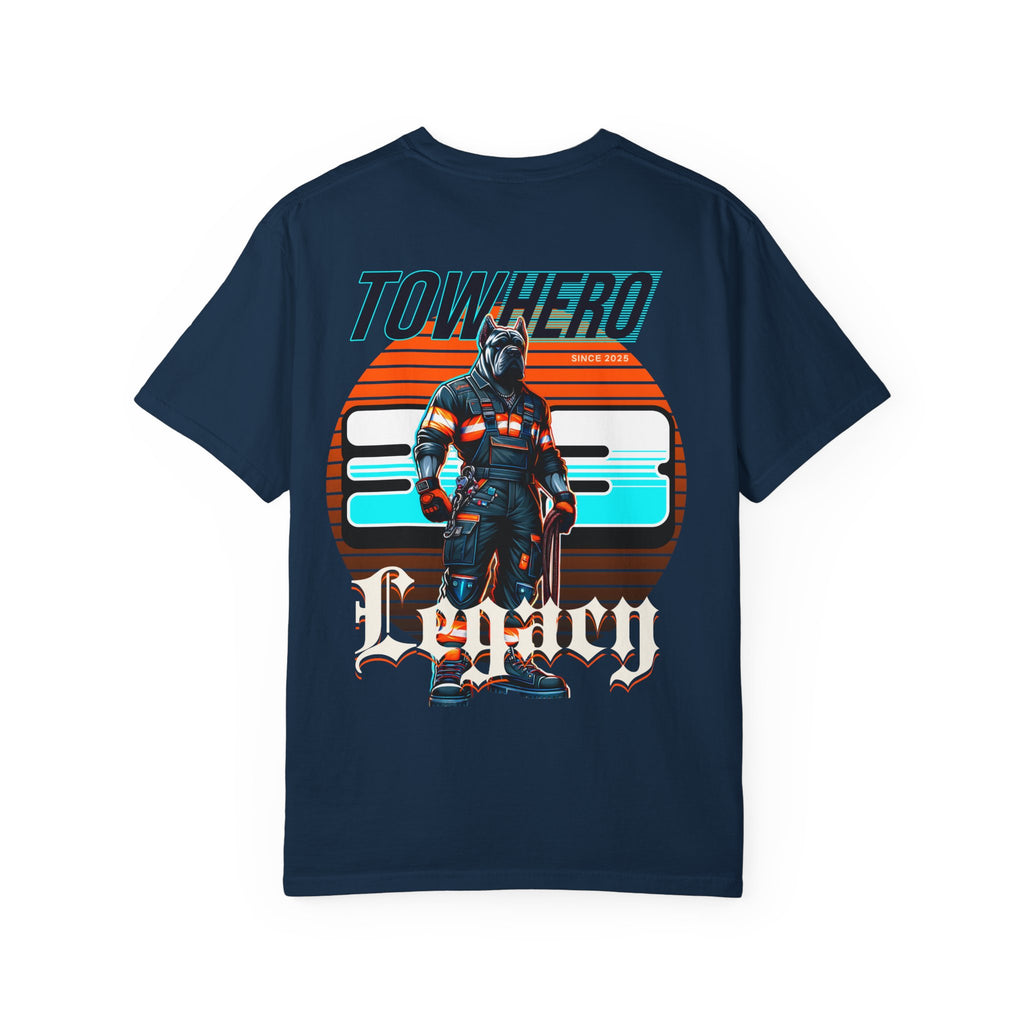 Heroic Unisex Garment-Dyed T-Shirt - Gaming Vibe, Casual Apparel, Gift for Gamers, Trendy Streetwear, Unique Graphic Tee