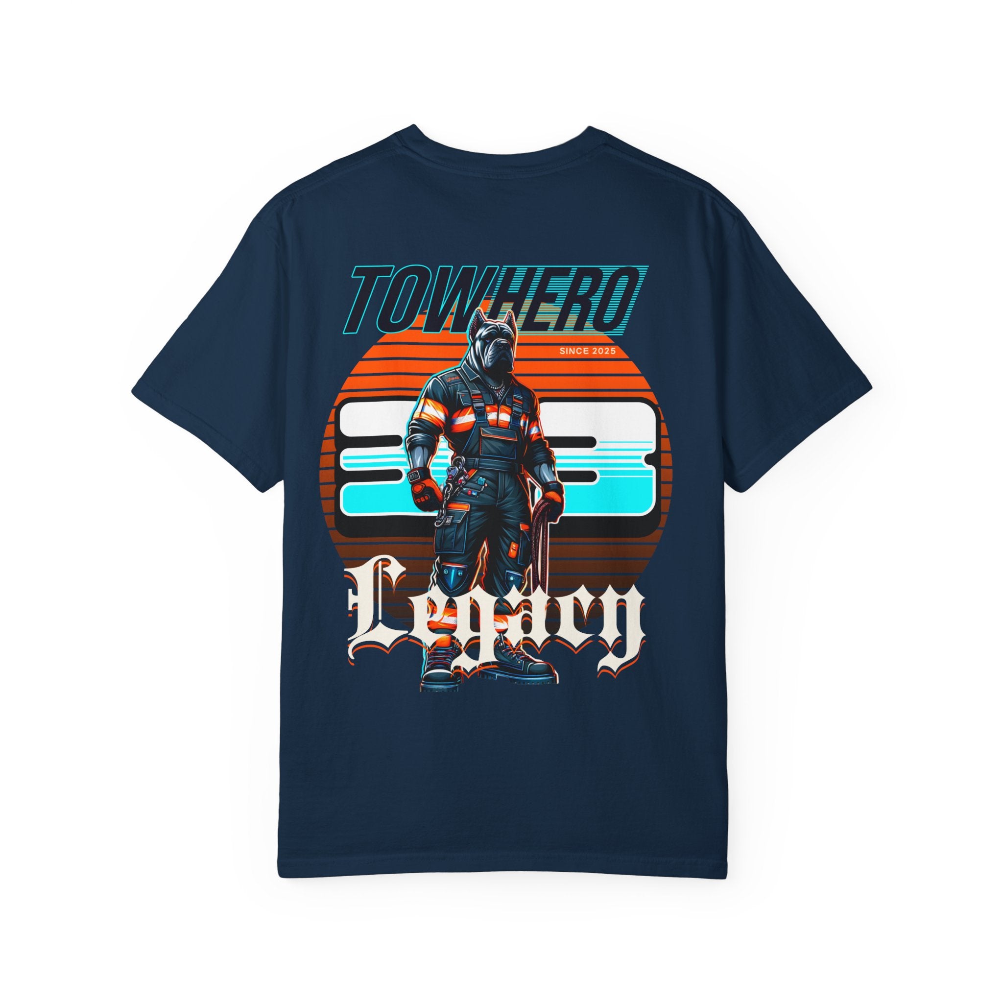 Heroic Unisex Garment-Dyed T-Shirt - Gaming Vibe, Casual Apparel, Gift for Gamers, Trendy Streetwear, Unique Graphic Tee