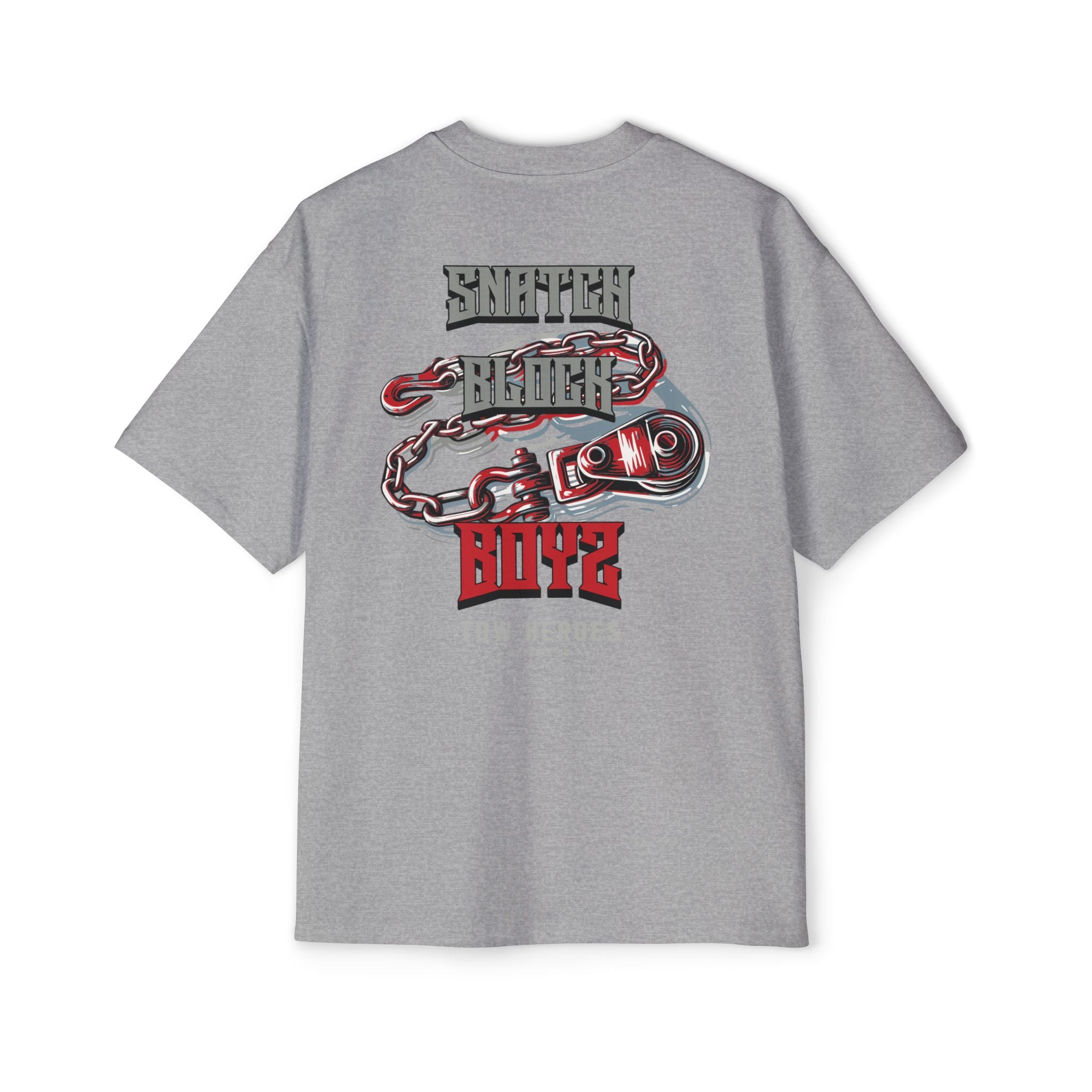 Streetwear Graphic Tee - Tow Heroes Oversized T-Shirt - Casual Fashion, Unisex Style, Vintage Look, Skate Culture, Gift for Him