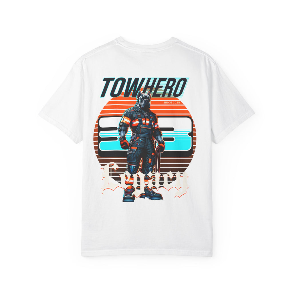 Heroic Unisex Garment-Dyed T-Shirt - Gaming Vibe, Casual Apparel, Gift for Gamers, Trendy Streetwear, Unique Graphic Tee