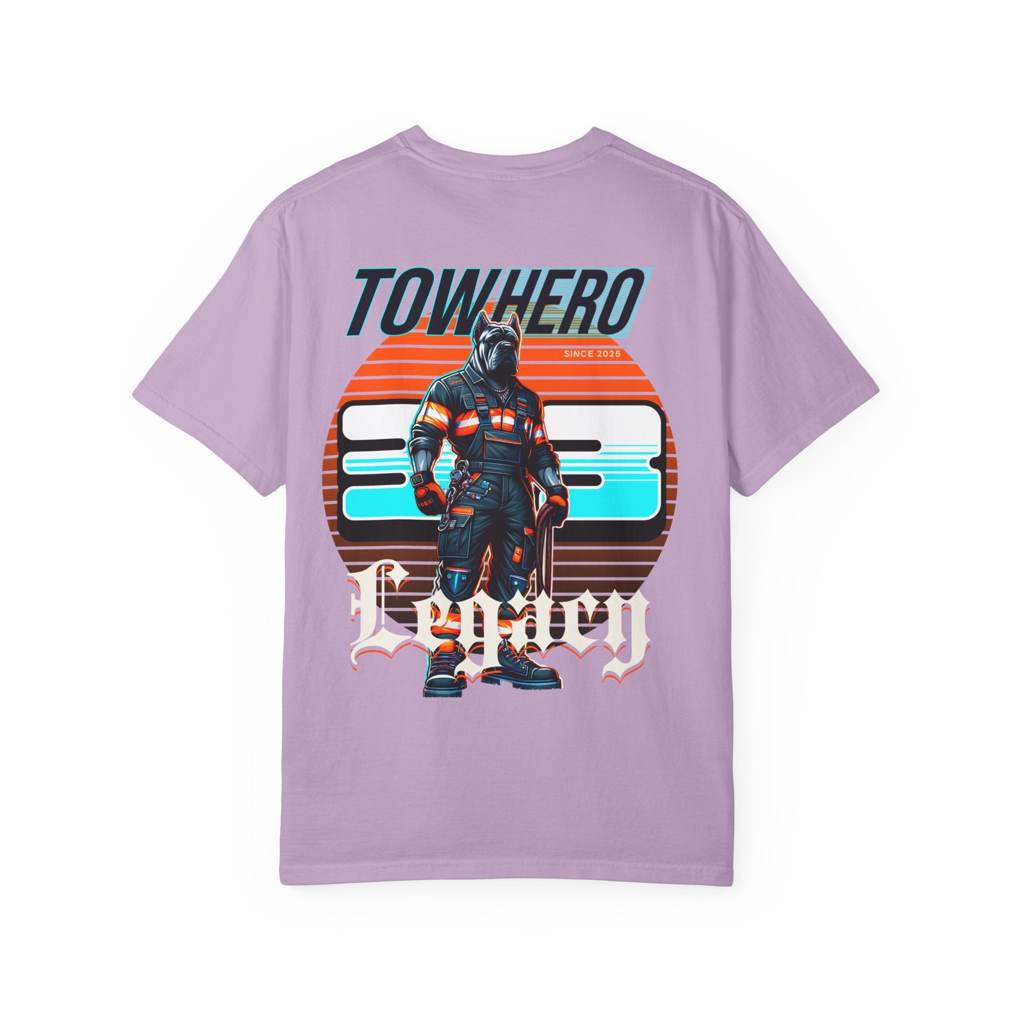 Heroic Unisex Garment-Dyed T-Shirt - Gaming Vibe, Casual Apparel, Gift for Gamers, Trendy Streetwear, Unique Graphic Tee