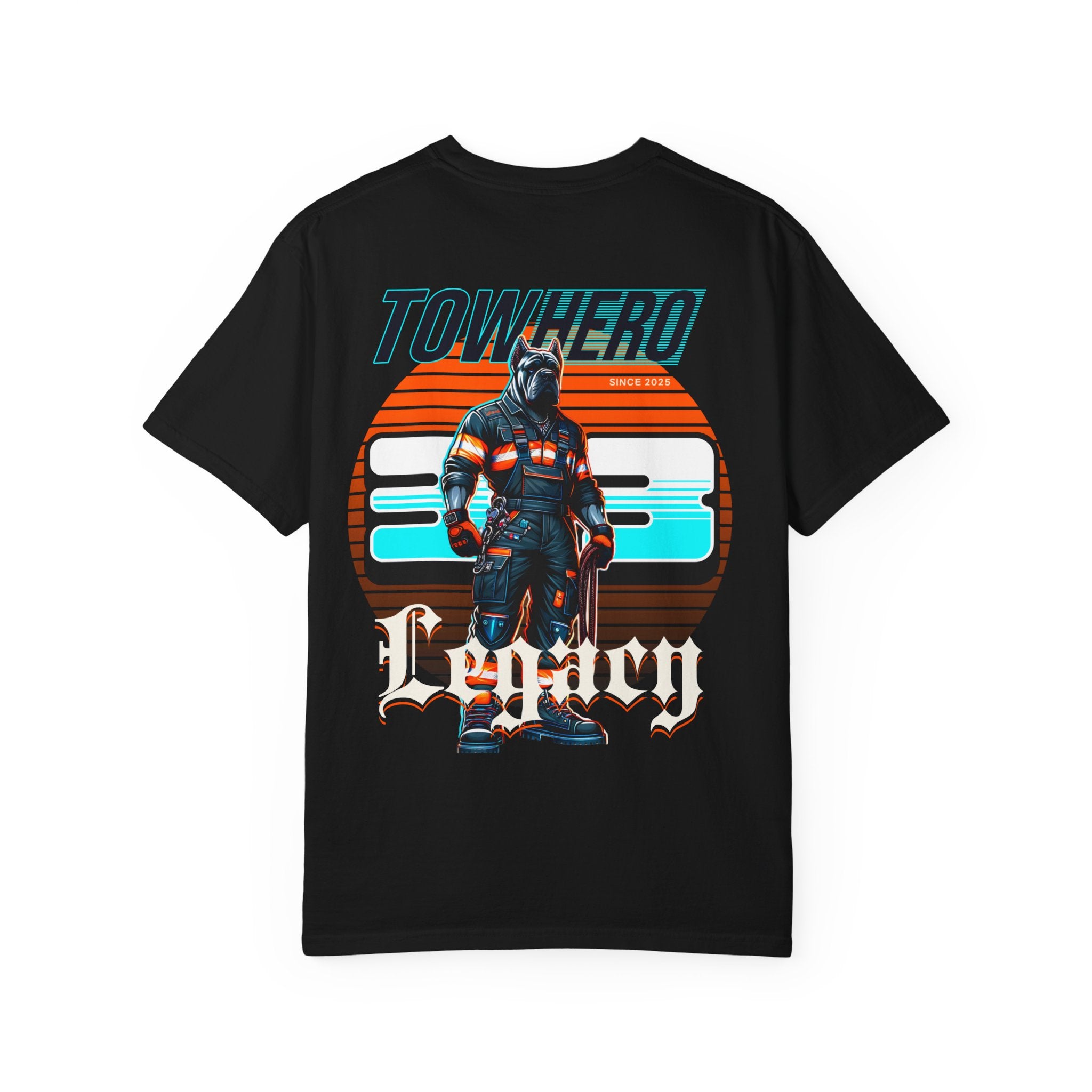 Heroic Unisex Garment-Dyed T-Shirt - Gaming Vibe, Casual Apparel, Gift for Gamers, Trendy Streetwear, Unique Graphic Tee