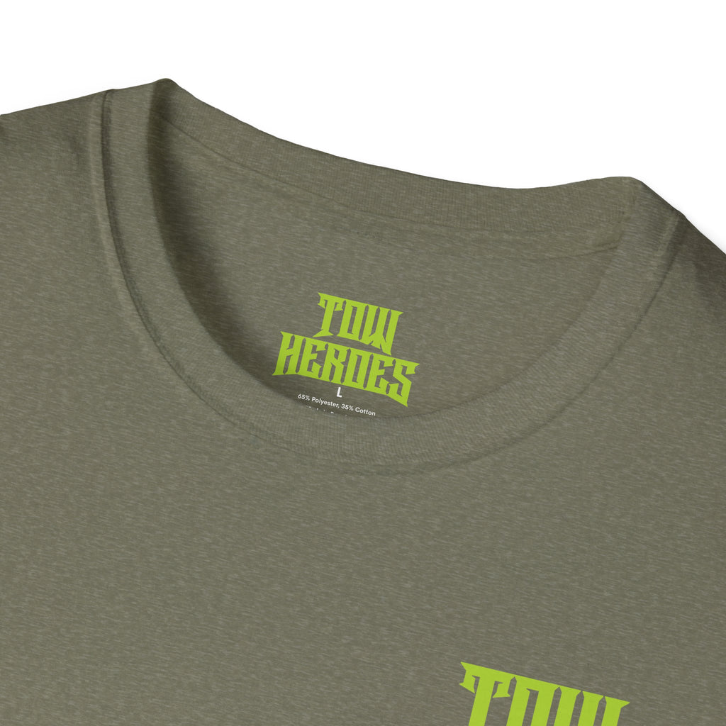 Tow Heroes Unisex Softstyle T-Shirt, Graphic Tee for Tow Truck Lovers, Cool Gift for Car Enthusiasts, Perfect for Birthdays, Casual [...]