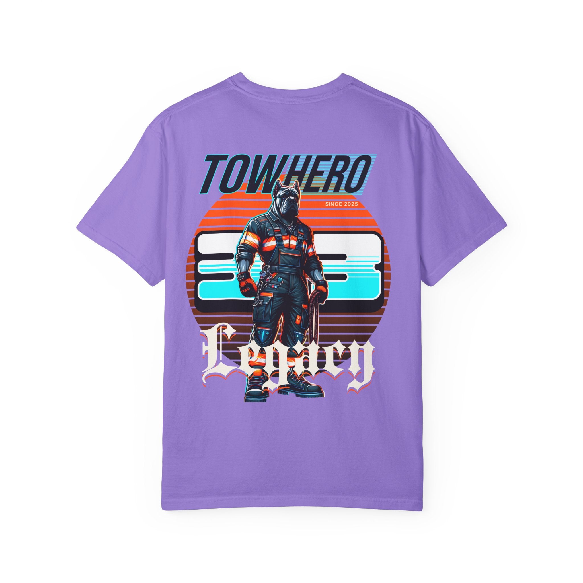 Heroic Unisex Garment-Dyed T-Shirt - Gaming Vibe, Casual Apparel, Gift for Gamers, Trendy Streetwear, Unique Graphic Tee