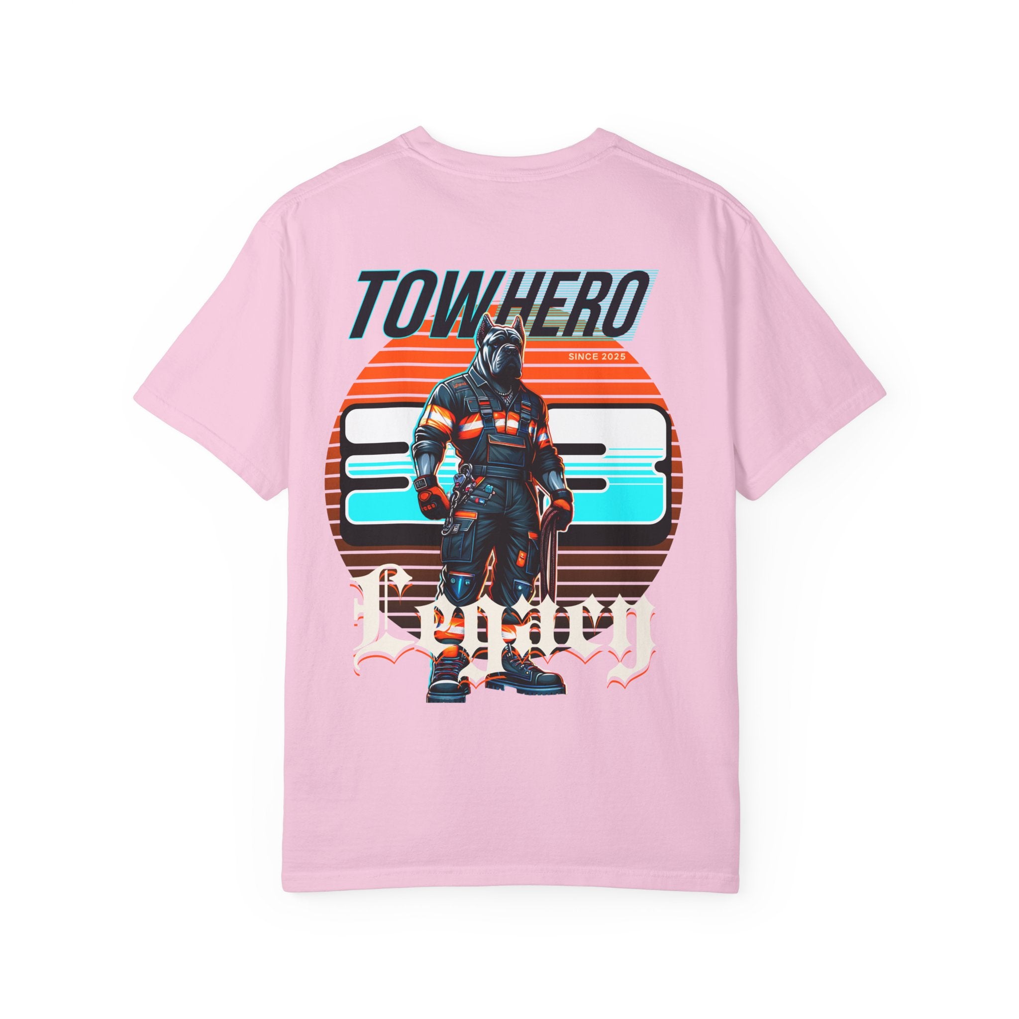 Heroic Unisex Garment-Dyed T-Shirt - Gaming Vibe, Casual Apparel, Gift for Gamers, Trendy Streetwear, Unique Graphic Tee