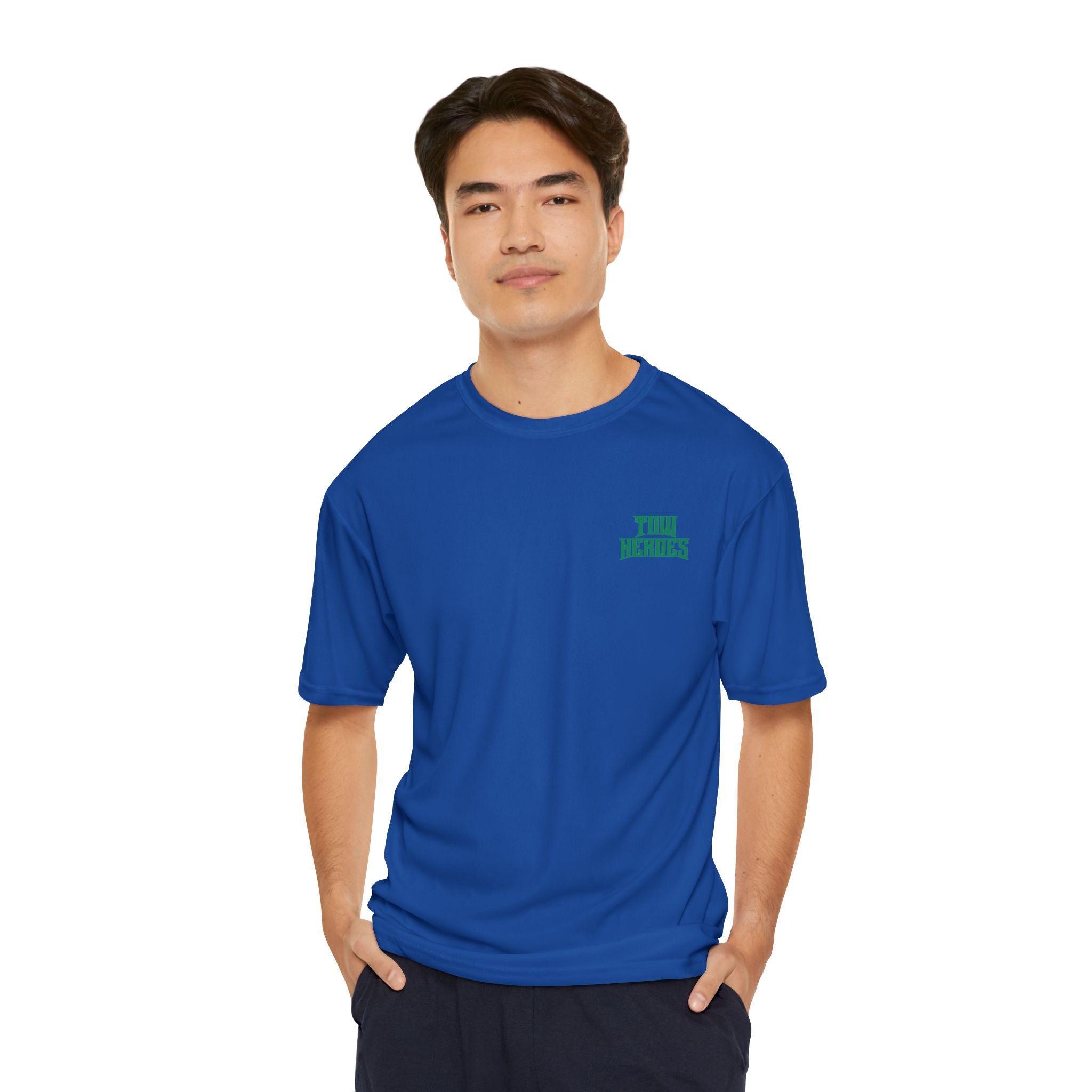 Men's Performance T-Shirt - Stylish Athletic Tee for Fitness Lovers, Perfect for Gym, Running, Sports Events, and Casual Wear