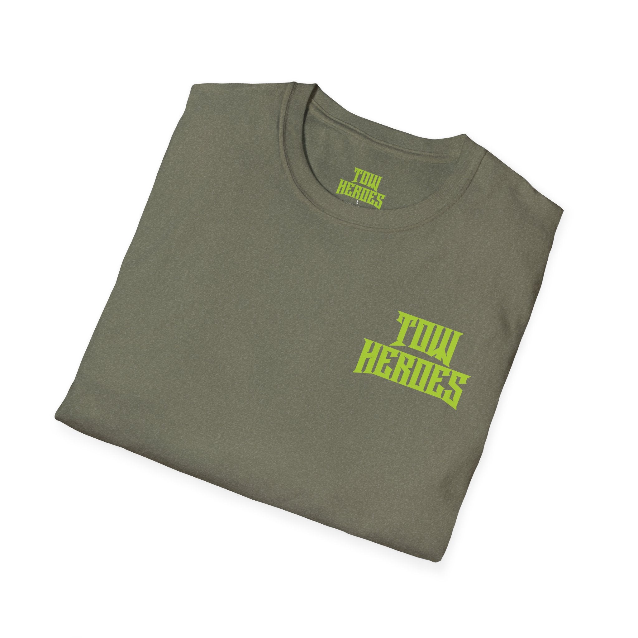 Tow Heroes Unisex Softstyle T-Shirt, Graphic Tee for Tow Truck Lovers, Cool Gift for Car Enthusiasts, Perfect for Birthdays, Casual [...]