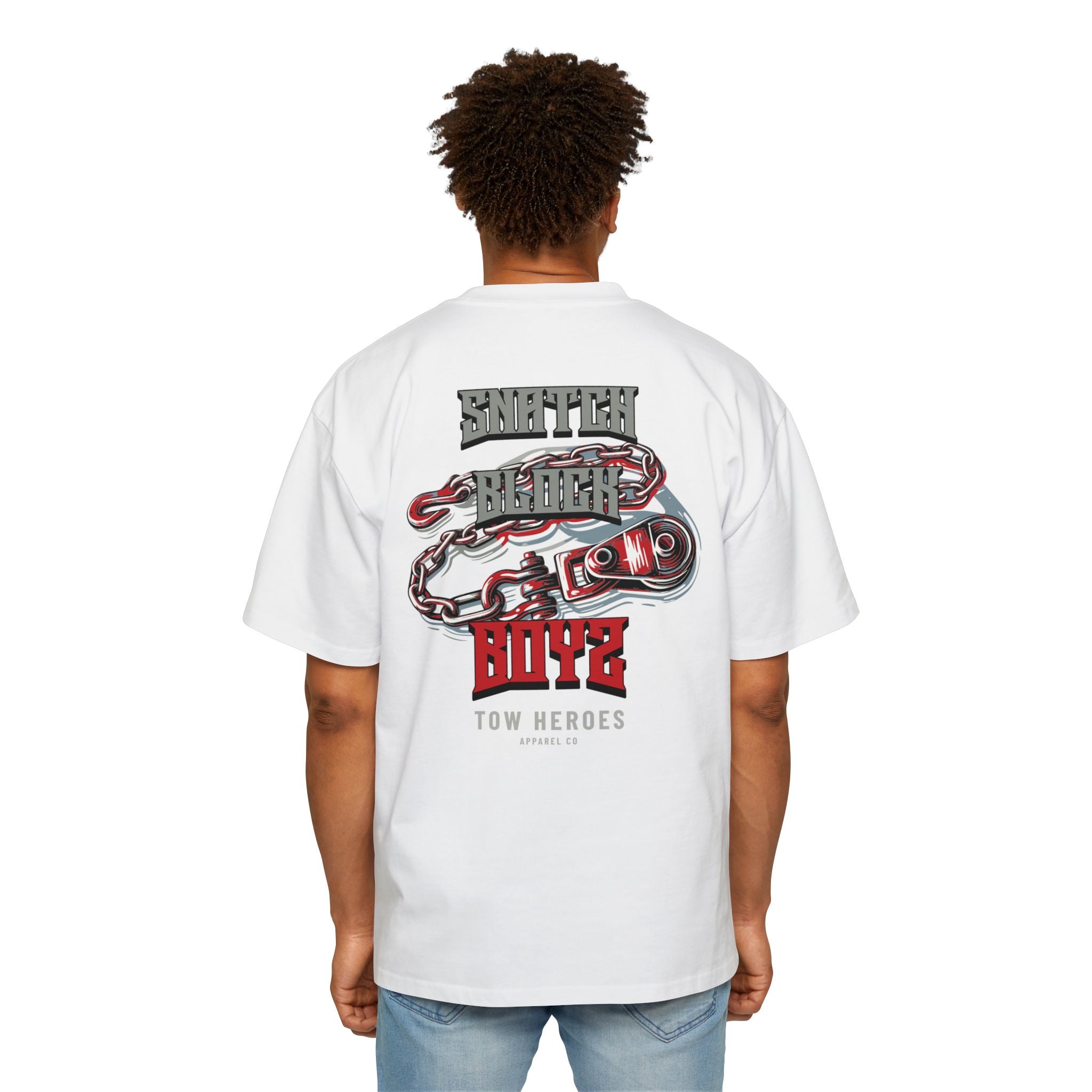 Streetwear Graphic Tee - Tow Heroes Oversized T-Shirt - Casual Fashion, Unisex Style, Vintage Look, Skate Culture, Gift for Him