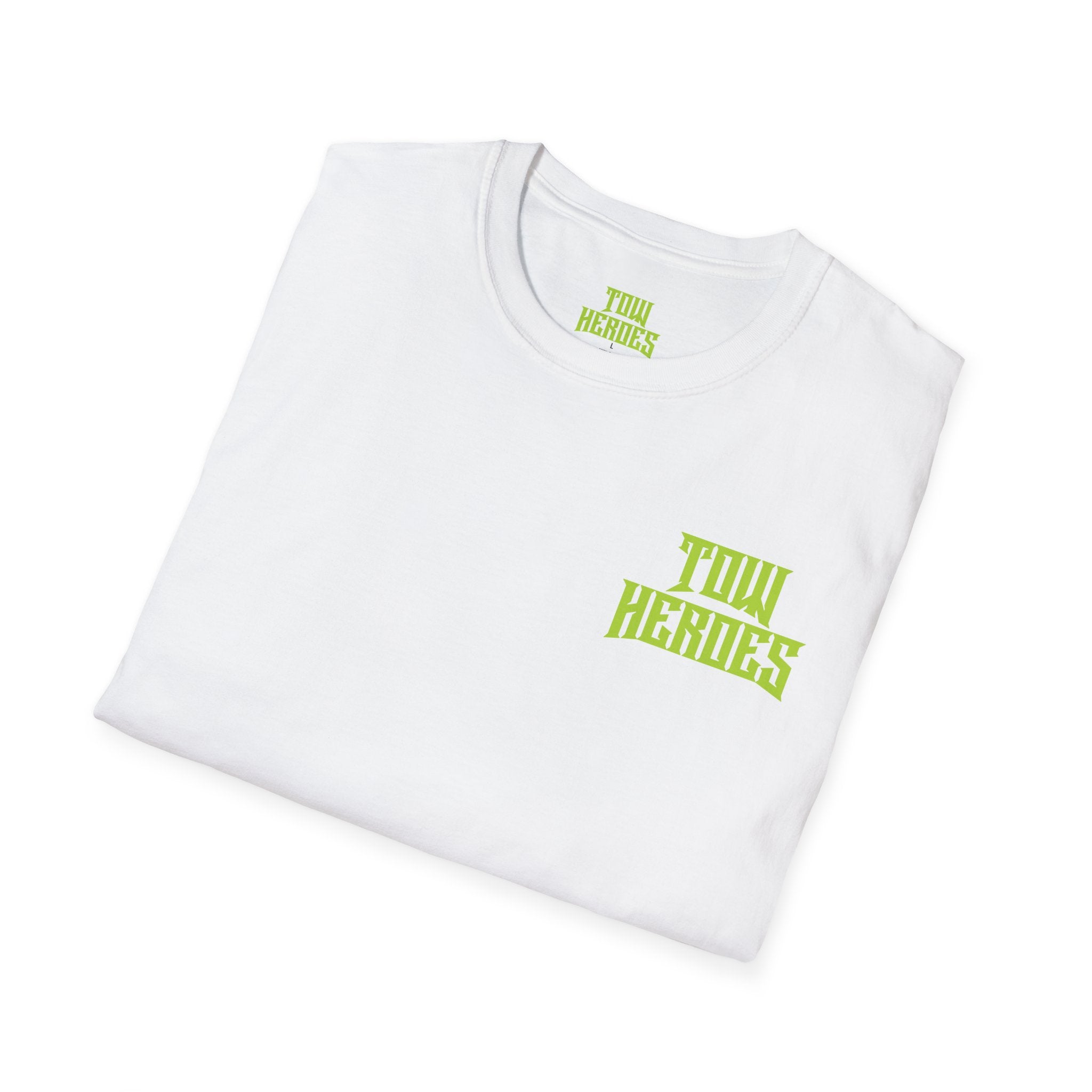 Tow Heroes Unisex Softstyle T-Shirt, Graphic Tee for Tow Truck Lovers, Cool Gift for Car Enthusiasts, Perfect for Birthdays, Casual [...]