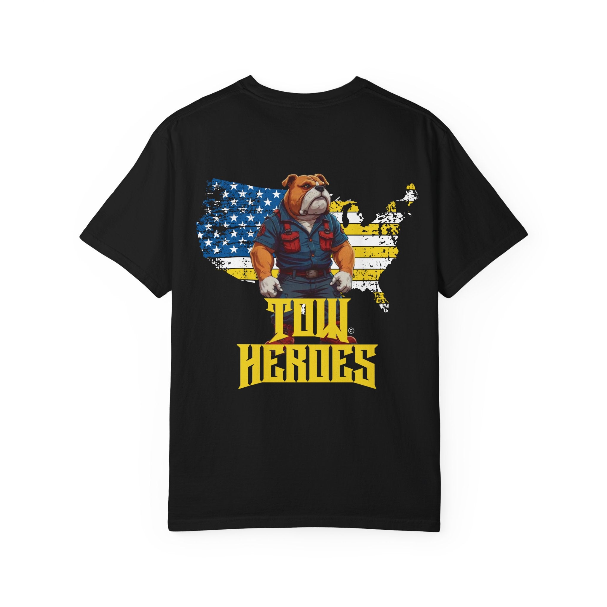 Patriotic Dog Graphic T-Shirt, Casual Summer Tee, Gift for Dog Lovers, Unisex Apparel, Birthday Gift, Independence Day Shirt