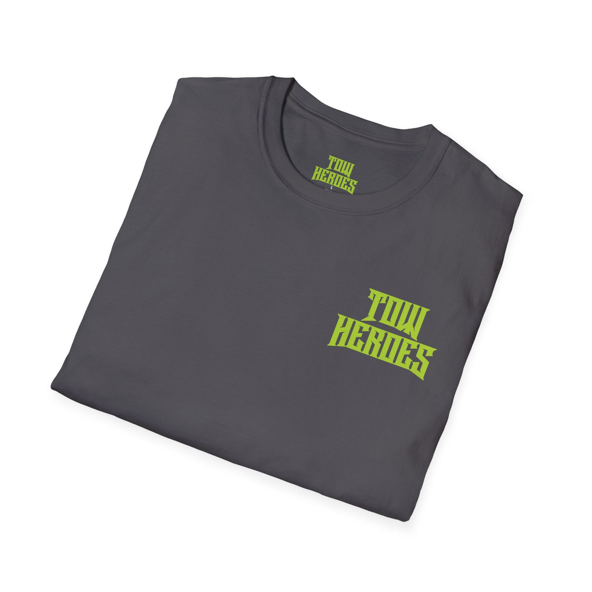 Tow Heroes Unisex Softstyle T-Shirt, Graphic Tee for Tow Truck Lovers, Cool Gift for Car Enthusiasts, Perfect for Birthdays, Casual [...]