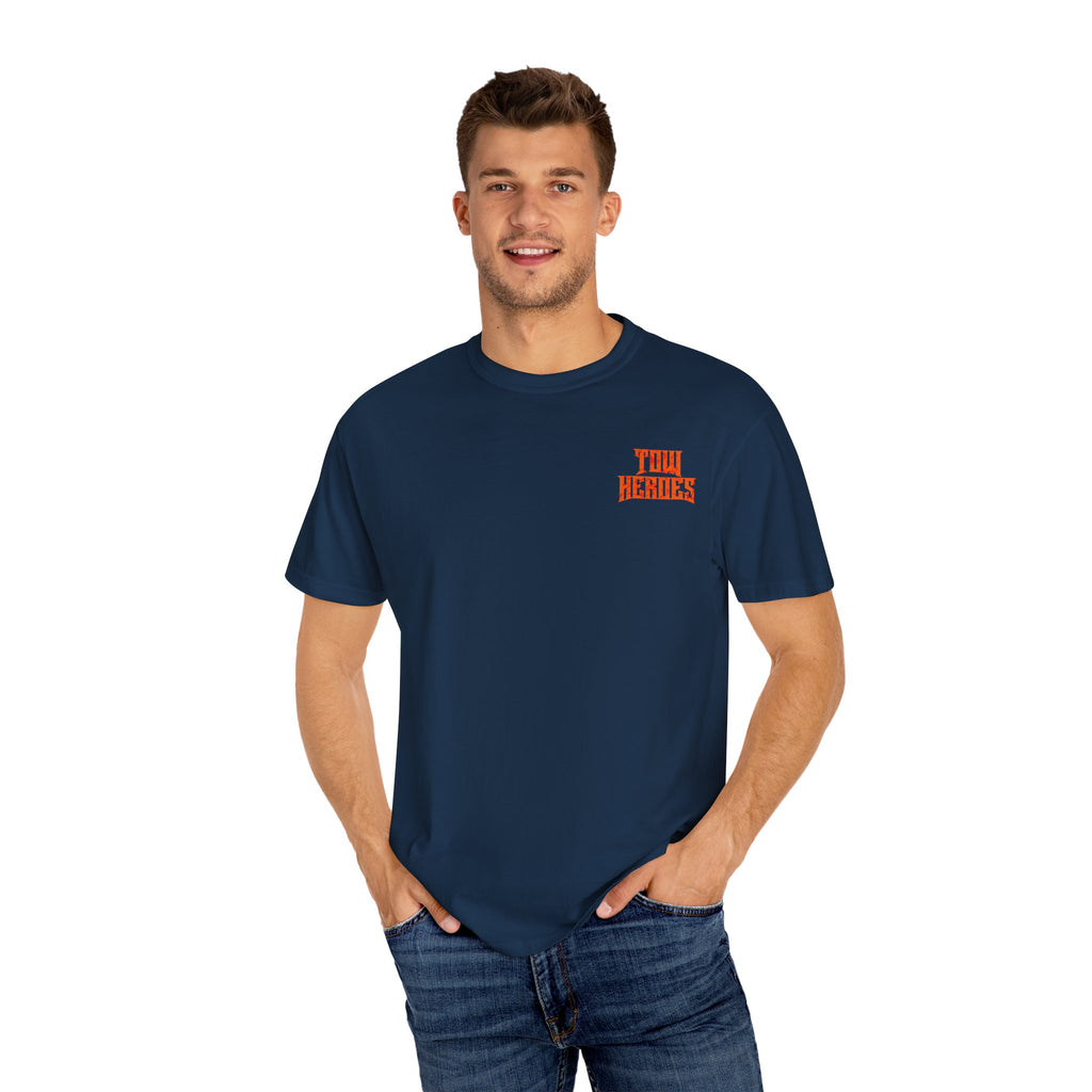 Heroic Unisex Garment-Dyed T-Shirt - Gaming Vibe, Casual Apparel, Gift for Gamers, Trendy Streetwear, Unique Graphic Tee