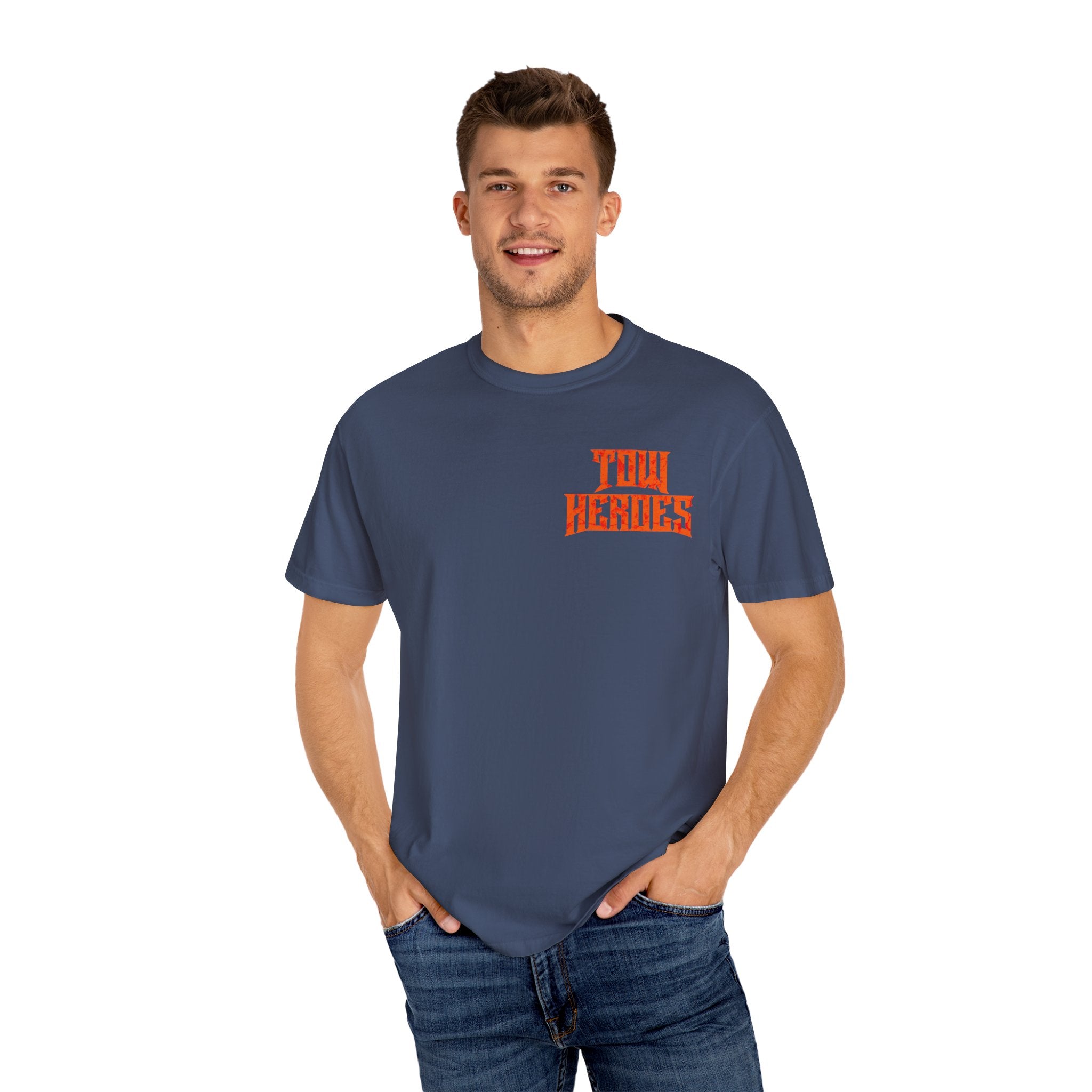 Heroic cross T-Shirt - Tow Operator Tribute Tee, Casual Wear, Gift for Heroes, Holiday Apparel, Birthday Gift