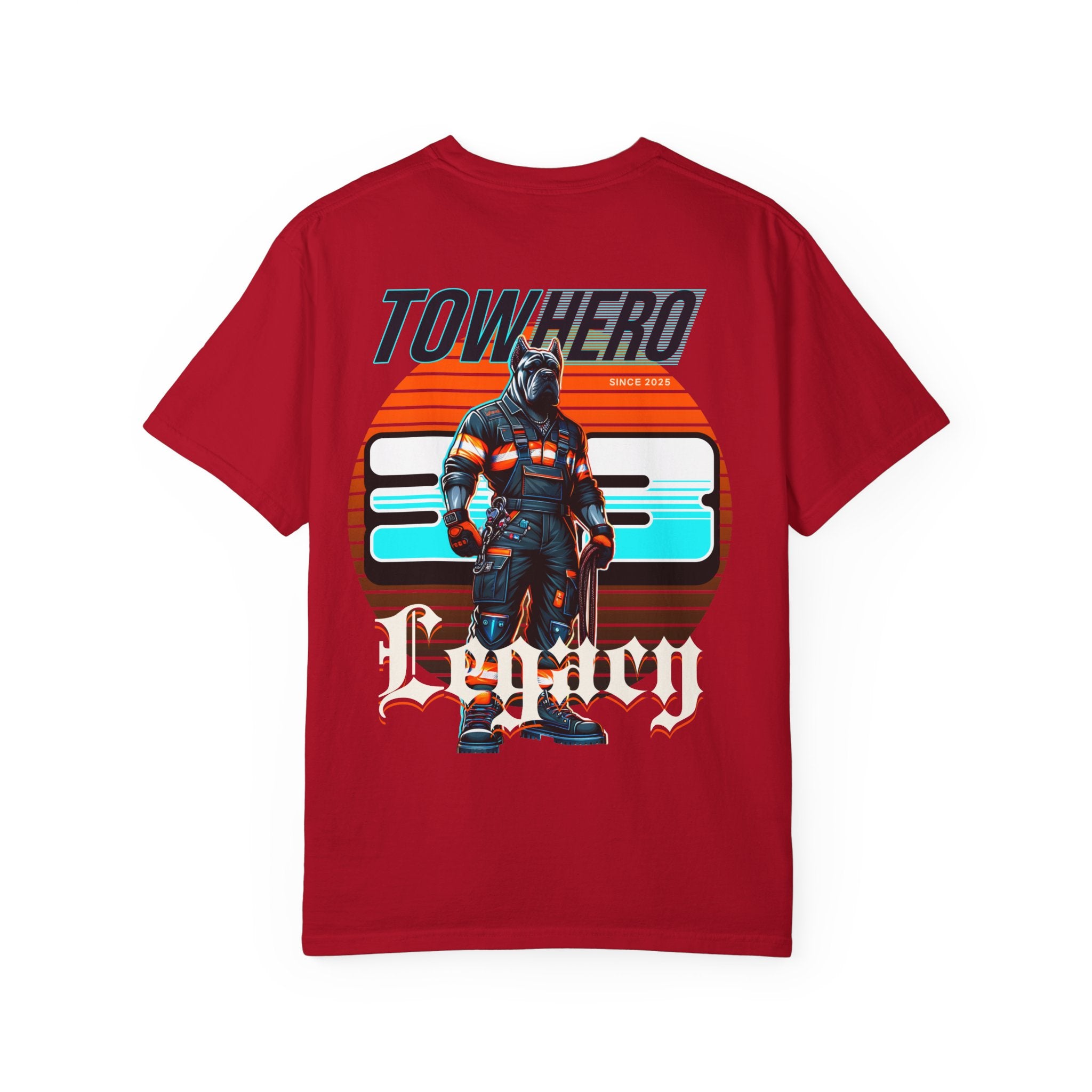 Heroic Unisex Garment-Dyed T-Shirt - Gaming Vibe, Casual Apparel, Gift for Gamers, Trendy Streetwear, Unique Graphic Tee