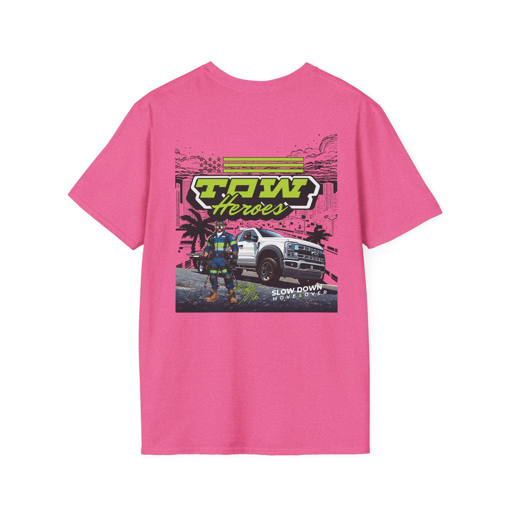 Tow Heroes Unisex Softstyle T-Shirt, Graphic Tee for Tow Truck Lovers, Cool Gift for Car Enthusiasts, Perfect for Birthdays, Casual [...]