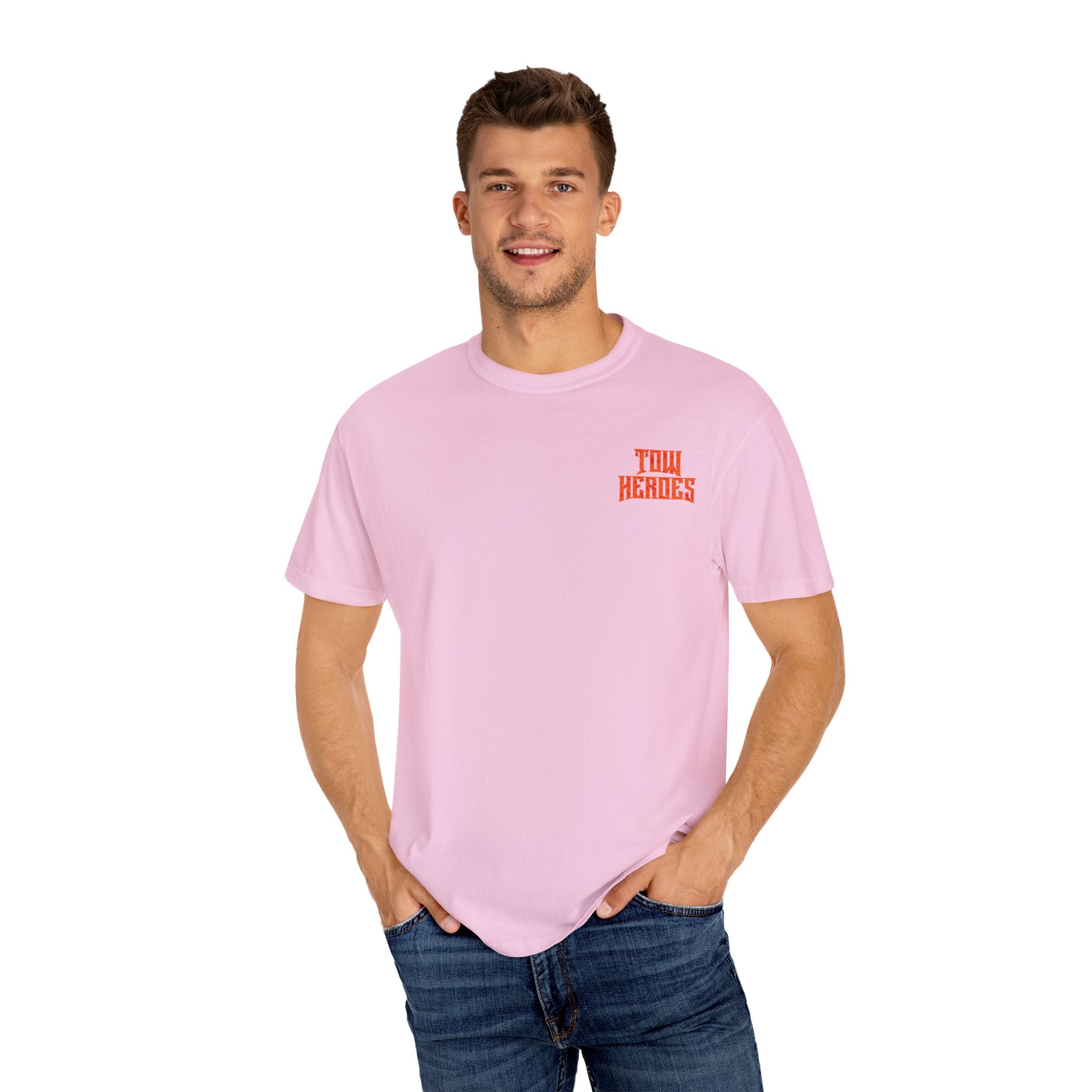 Heroic Unisex Garment-Dyed T-Shirt - Gaming Vibe, Casual Apparel, Gift for Gamers, Trendy Streetwear, Unique Graphic Tee