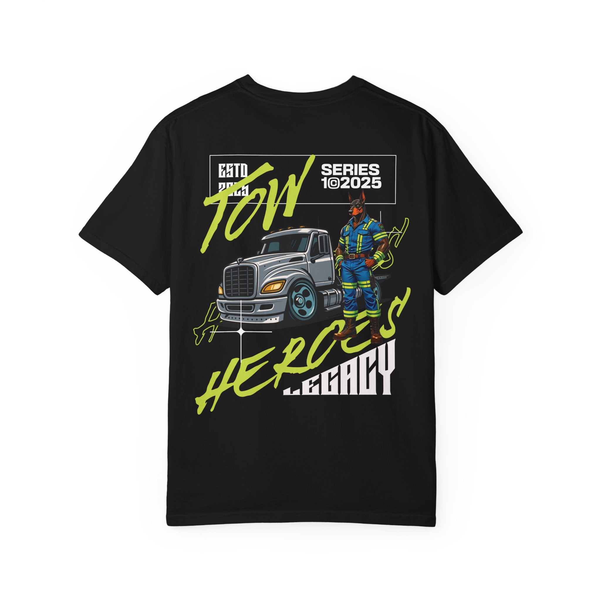 Tow Truck Heroes T-Shirt, Unisex Graphic Tee, Truck Lover Shirt, Gift for Tow Truck Drivers, Automotive Apparel, Cool Casual Wear