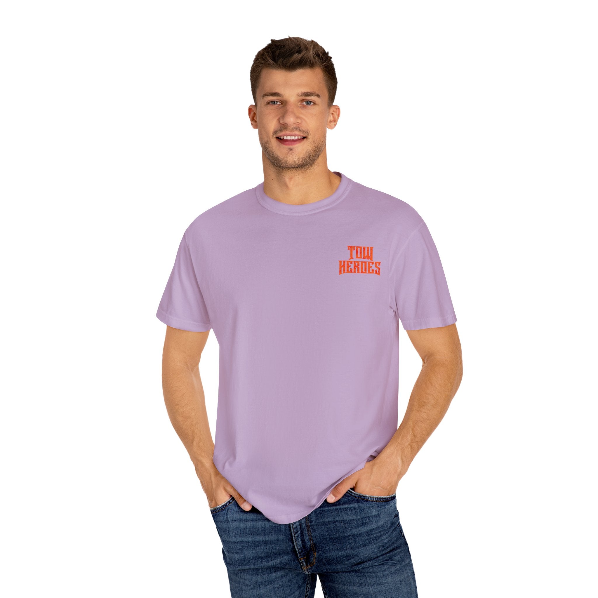 Heroic Unisex Garment-Dyed T-Shirt - Gaming Vibe, Casual Apparel, Gift for Gamers, Trendy Streetwear, Unique Graphic Tee