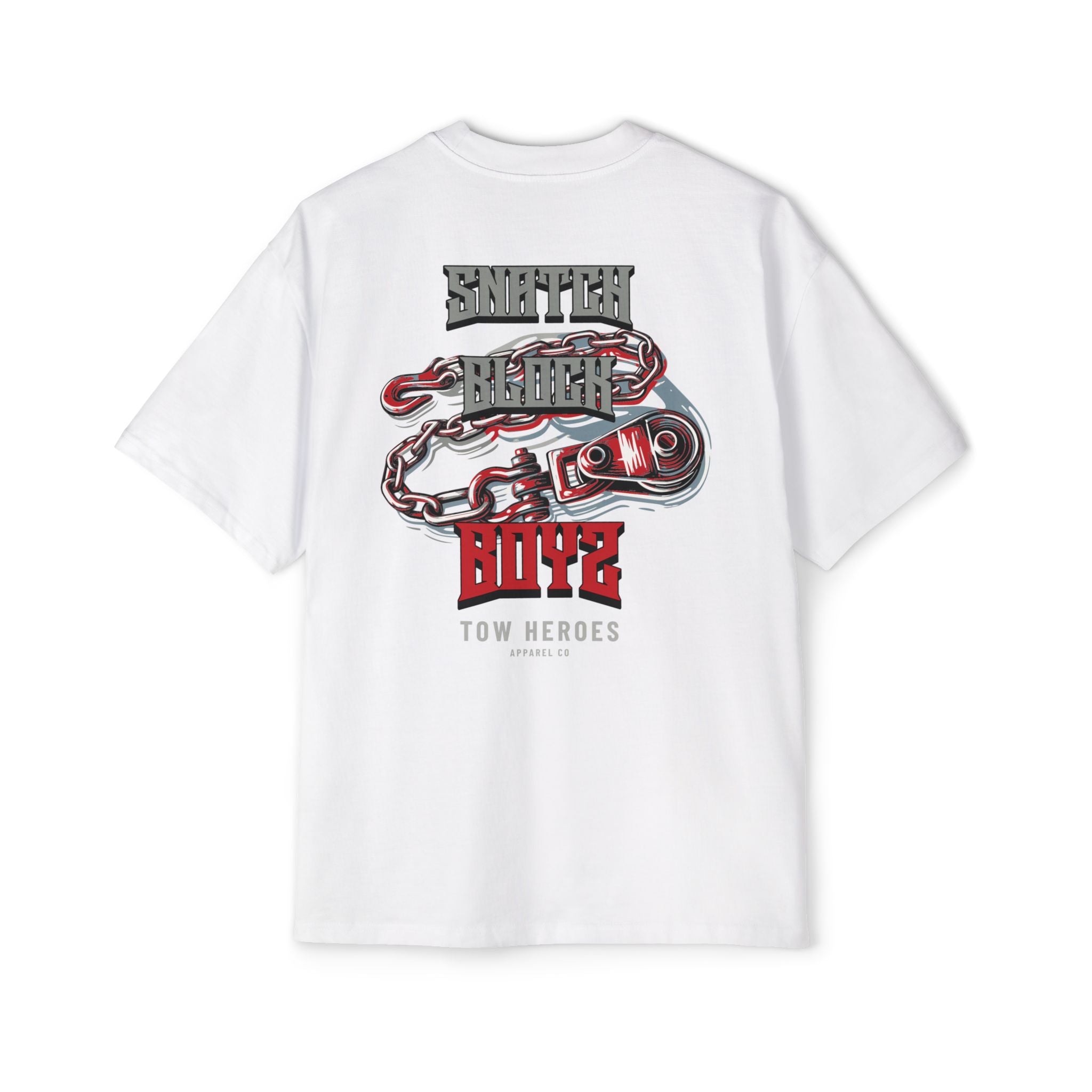 Streetwear Graphic Tee - Tow Heroes Oversized T-Shirt - Casual Fashion, Unisex Style, Vintage Look, Skate Culture, Gift for Him